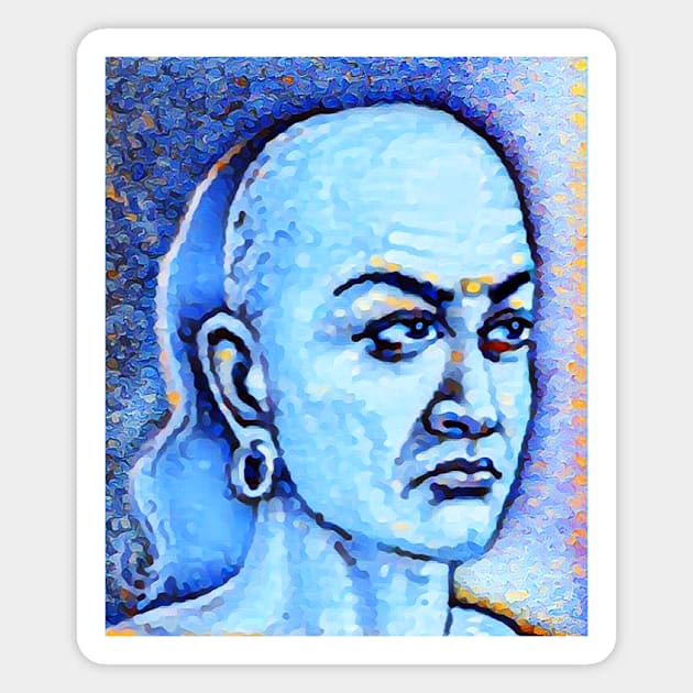 Chanakya Portrait | Chanakya Artwork | Chanakya Panting 14 Magnet by JustLit